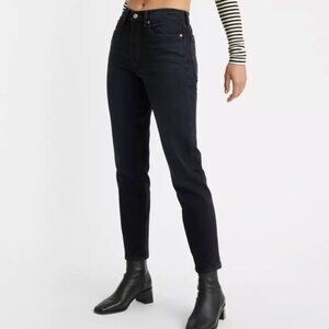 Levi's® Premium Wedgie Icon Fit Ankle Women's Jeans in Wild Bunch - Black Sz 28